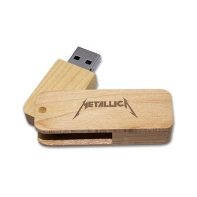 Wooden Rectangle USB Flash Drive by Corporate Gift Store Singapore