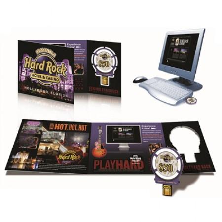 Customize Detachable Paper Card USB by Corporate Gift Store Singapore