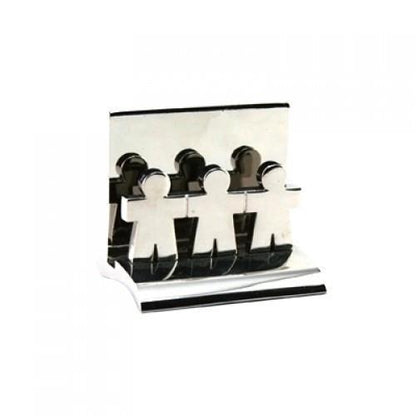 Hand in Hand Metal Name Card Holder by Corporate Gift Store Singapore