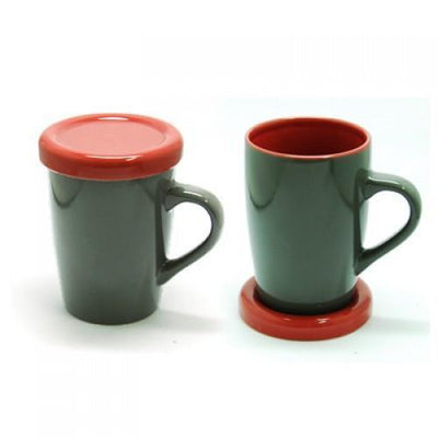 Hometip Ceramic Mug with Cover by Corporate Gift Store Singapore