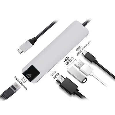 5 in 1 Type C Adapter with Ethernet | gifts shop