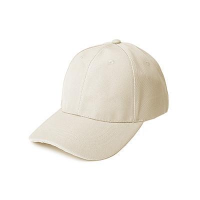 Khaki Cotton Brushed Cap | gifts shop