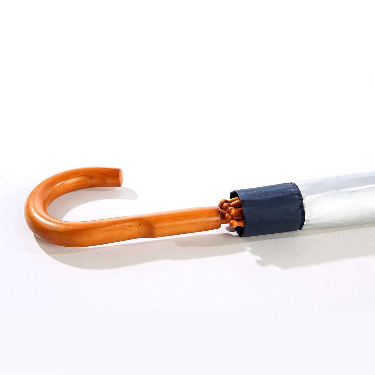 24'' Auto Open Umbrella with Wooden Handle by Corporate Gift Store Singapore