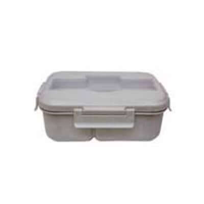 Wheat Fiber Lunch Box with Spoon and Fork by Corporate Gift Store Singapore
