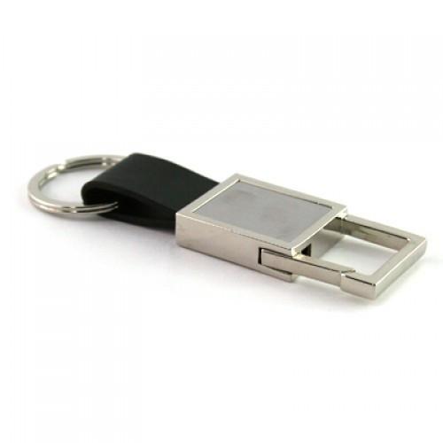 Metal Keychain With Square Hook by Corporate Gift Store Singapore