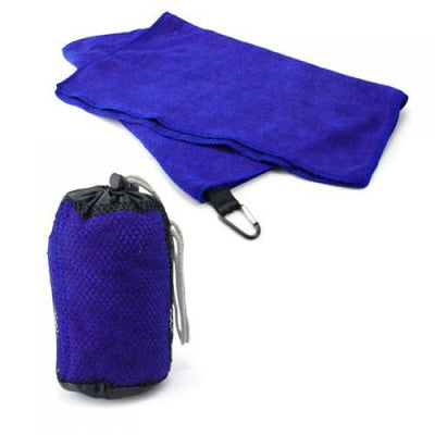 Microfibre Towel with carabiner hook | gifts shop