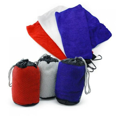 Microfibre Towel with carabiner hook | gifts shop