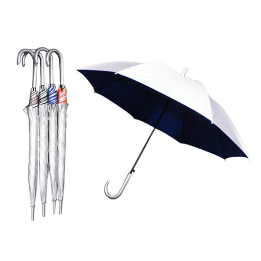 24" Auto Open Straight Umbrella with UV Coated by Corporate Gift Store Singapore