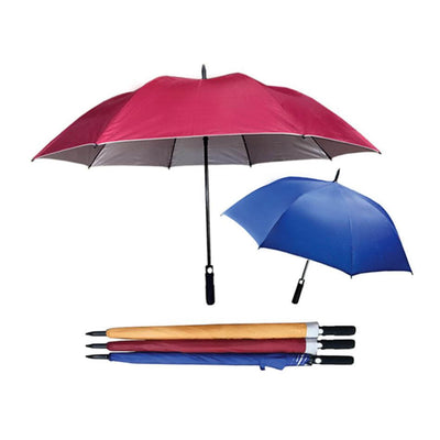 30'' Auto Golf Umbrella with Silver Coating