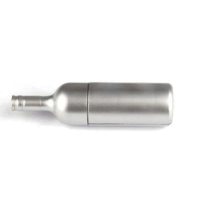 Sliver Bottle-shaped USB Flash Drive by Corporate Gift Store Singapore