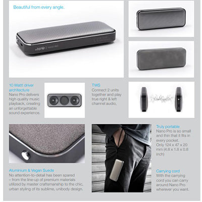 Nano Pro Bluetooth Wireless Speaker