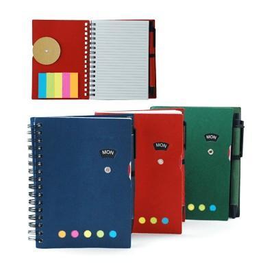 Notebook with Pen & Sticky Notes | gifts shop