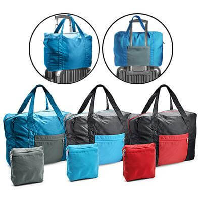 Nylon Foldable Travel Bag by Corporate Gift Store Singapore