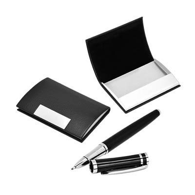 Pen & Name Card Holder Set by Corporate Gift Store Singapore