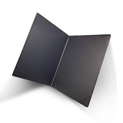 A4 PU Leather Black Certificate Holder by Corporate Gift Store Singapore