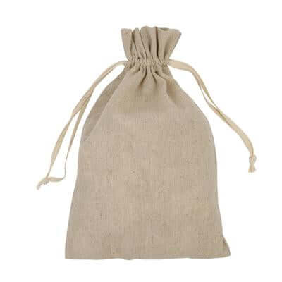 Jute Drawstring Pouch by Corporate Gift Store Singapore