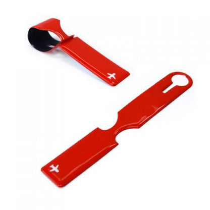 PVC Rectangular Luggage Tag by Corporate Gift Store Singapore