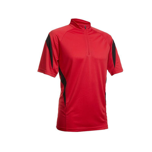 Quick Dry Mandarin Collar T-shirt with Stripes by Corporate Gift Store Singapore