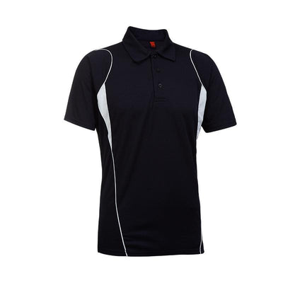 Quick Dry Unisex Polo T-shirt with accents | gifts shop