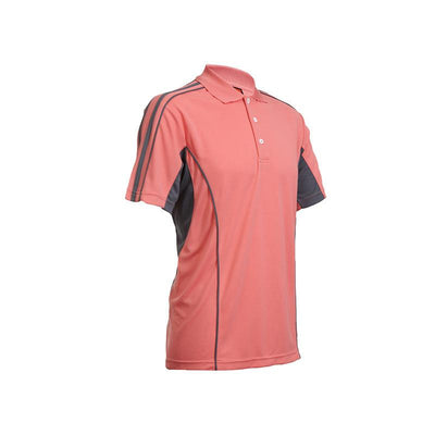 Quick Dry Unisex Polo T-shirt with shoulder stripes accents. | gifts shop