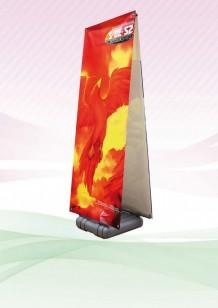 Outdoor / Indoor water filled base Double-sided Banner by Corporate Gift Store Singapore