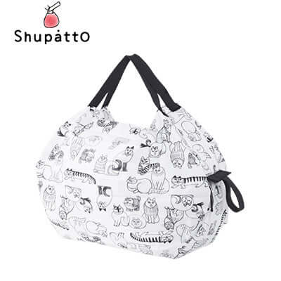 Shupatto X Lisa Larson Foldable Tote Small by Corporate Gift Store Singapore