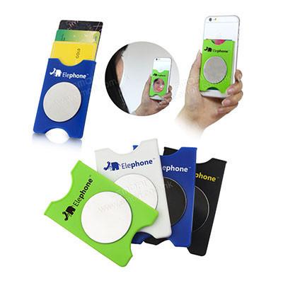 Silicone Card Holder with Make-up Mirror by Corporate Gift Store Singapore