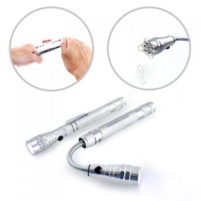 Supertom Extendable Torch Light With Magnet | gifts shop