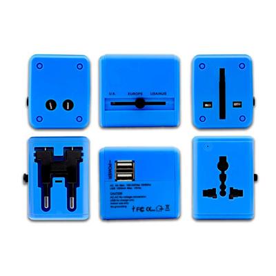 Travel Adapter (2 USB Port) by Corporate Gift Store Singapore