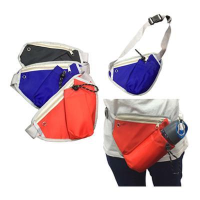 Triangular Waist Pouch with Bottle Compartment | gifts shop