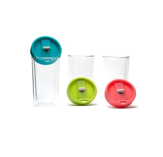 Double Wall Glass Tumbler by Corporate Gift Store Singapore