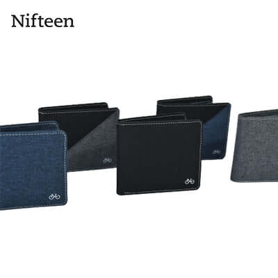 Nifteen London Billfold Wallet W/ Coin Purse And Card Flap by Corporate Gift Store Singapore