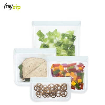 Rezip 4-piece Essential Leakproof Reusable Storage Bag Kit by Corporate Gift Store Singapore