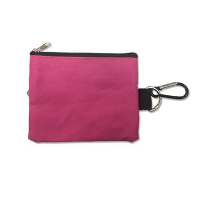 Zippered Pouch with Carabiner by Corporate Gift Store Singapore