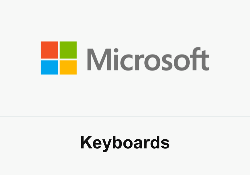 Microsoft Keyboards for Employee & Company Gifts