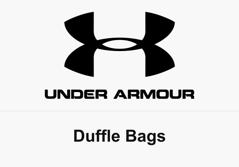 Under Armour Duffle Bags for Employee Gifts